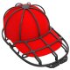 Baseball Cap Washing Cage Frame DA36, Black