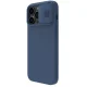 Nillkin iPhone 14 Pro Max Case CamShield Silky Silicone, Blue