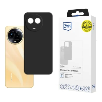 3mk Matt Case for Realme 11 5G, Black