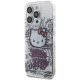 Hello Kitty iPhone 15 Pro Max Case IML Kitty On Bricks Graffiti, White