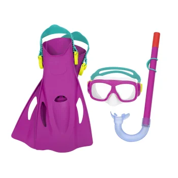Bestway 25019 Snorkeling Set: Mask, Snorkel, Fins (37-41)