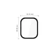 Tech-Protect Glass Flex+ 2-Pack Hybrid Glass for Huawei Watch Fit 5 - Black