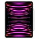 Apple iPad Pro 12.9 (2020 2021 2022) Spigen Airskin Hybrid \"S\" TPU Case Cover, Crystal Clear | Чехол Кейс...