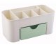 Cosmetics organizer white - green