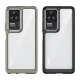 Outer Space Case for Xiaomi Poco F4 5G Hybrid Cover with Flexible Frame Black