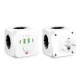 Tech-Protect PCL3x4 Power Strip, 3x AC, 2x USB-A, 2x USB-C, White