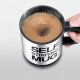 Self Stirring Thermal Mug 350ml, Silver-Black