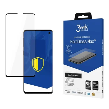 3mk HardGlass Max FingerPrint Tempered Glass for Samsung Galaxy S10