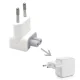 Laptop Power Adapter Plug for APPLE EU, White