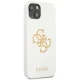 Guess iPhone 13 mini White Silicone 4G Logo Case