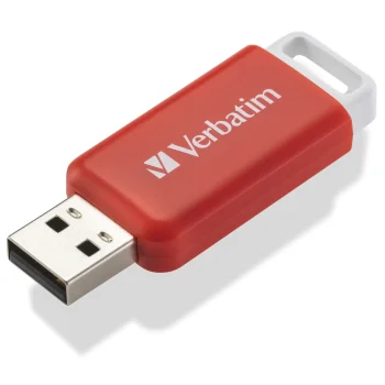 Verbatim DataBar USB 2.0 flash drive 16 GB, red