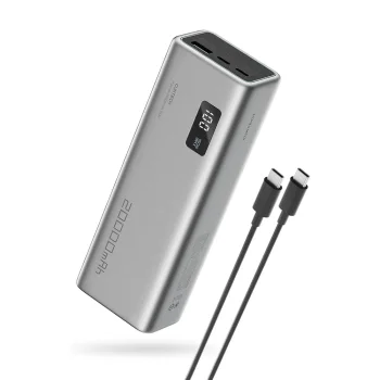 Cuktech P+Series No. 15 Power Bank 150W 20000mAh - Gray