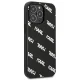 Karl Lagerfeld Allover Case for iPhone 13 Pro / 13 Black