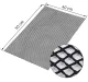 Teflon Mesh Grill Mat, Black, 50x40 cm