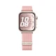 Tech-Protect Nylon Watch Strap for Huawei Watch Fit 3 / 4 / 5, Light Pink
