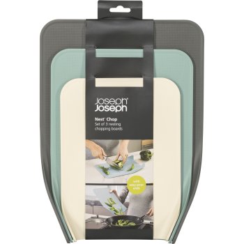 Joseph Joseph Nest Chop 3 daļīgs griešanas dēlīšu komplekts, zils