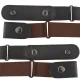 Elastic Buckle-Free Belt BQ53D, Brown
