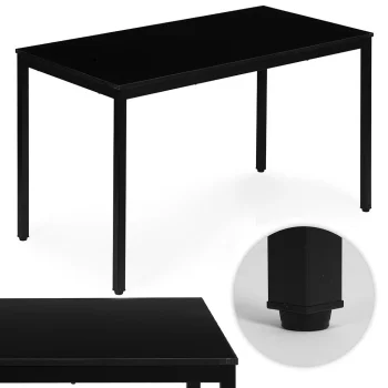 Modernhome NORD-BC Kitchen / Desk Table 120x60 cm, Black