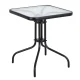 Multigarden Garden Table 60x60 cm, Glass Top