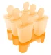 Ice Pop Mold Set (6 pcs) with Stand, Assorted Colors