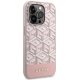 Guess iPhone 14 Pro Case GCube Stripes MagSafe, Pink