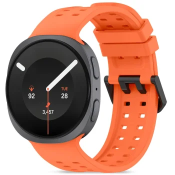 Tech-Protect Silicone Air Strap for Samsung Galaxy Watch 40/44/46 mm, Orange
