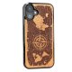 Bewood Wooden Case for iPhone 16 Plus MERBAU WINDOW ROSE