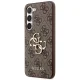 Guess 4G Big Metal Logo Case for Samsung Galaxy S23 Brown