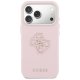 Guess FW Resin Logo Phone Case Cover iPhone 17 Pro - Pink