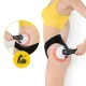 Rankinis anticeliulitinis masažuoklis 4FIZJO Body Shaping, baltas