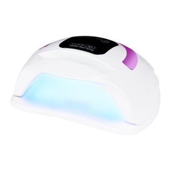 GLOW S1 UV/LED Manicure & Pedicure Lamp 168 W, Rose (36 LED, Dual LED, with Timer)