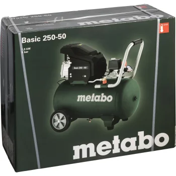 Metabo Basic 250-50 Compressor, 50 L, 1.5 kW, 8 bar