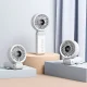 Jisulife Handheld Fan Life7 3600mAh Portable USB Fan - Gray