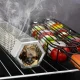 Grilling Basket for Vegetables and Meat, 49 cm, Black