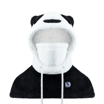 Qunature Panda Ski Balaclava, Size M, Black/White