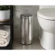 Joseph Joseph EasyStore Luxe Concealed Toilet Roll Holder, Silver / Anthracite