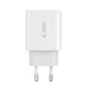 Tech-Protect NC30W Charger 2x USB-C PD 30W / USB-A QC 3.0 - White