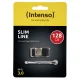 Intenso Slim Line 128GB USB 3.0 Flash Drive, Black