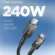 Spigen Essential EB24012CC USB-C to USB-C Cable 240W 120cm - Black