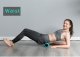Elektrisks Vibrējošs Masāžas Jogas Fitnesa Pilates Rullis Veltnis Muskuļu Atslābināšanai - 35x8 cm, Oranžs |...