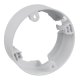 Maclean MCE376 R Surface Mount Adapter for 9W LED Panel, Round, 120x38mm, White