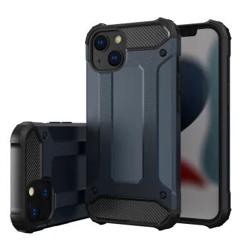 Dėklas Hybrid Armor telefonui iPhone 14 Plus, mėlynas