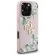 Guess Grained Roses Big 4G Logo Case for iPhone 16 Pro - Pink