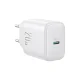 Joyroom JR-TCF20 USB-C PD 20W Wall Charger with USB-C Cable 1m, White