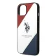 Apple iPhone 14 Plus 6.7\'\' US Polo Tricolor Embossed Case Cover (USHCP14MPSO3), White