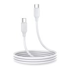 Joyroom USB Type C to USB Type C Data Charging Cable 60W, 1m, White