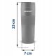 Berdsen BD-784 vakuuma termoss ar salmiņu 590 ml, melns