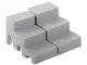 Modular 4-in-1 Cosmetics Organizer, Plastic