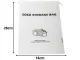 Waterproof Travel Organizer Bag for Socks, Semi-transparent