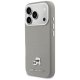 Karl Lagerfeld Karl & Choupette Head Pins Saffiano MagSafe Phone Case Cover iPhone 17 Pro Max - Gray